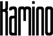 preview image of the Kamino font