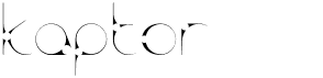 preview image of the Kaptor font
