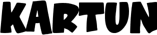 preview image of the Kartun font