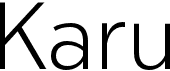 preview image of the Karu font