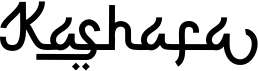 preview image of the Kashafa font