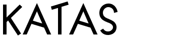 preview image of the Katas font
