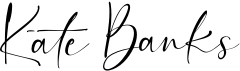 preview image of the Kate Banks font