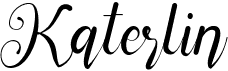 preview image of the Katerlin font