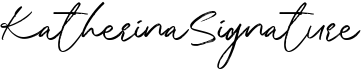preview image of the Katherina Signature font