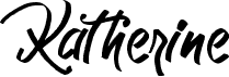 preview image of the Katherine font