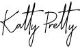 preview image of the Katty Pretty font