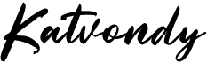 preview image of the Katvondy font