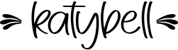 preview image of the Katybell font
