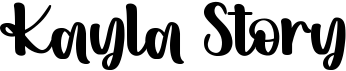 preview image of the Kayla Story font