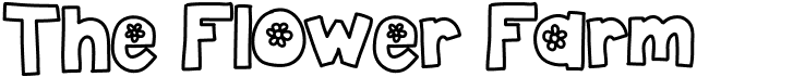 preview image of the KB The Flower Farm font