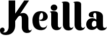 preview image of the Keilla font