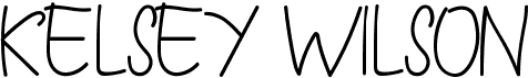 preview image of the Kelsey Wilson font