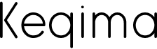 preview image of the Keqima font