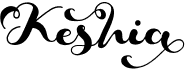 preview image of the Keshia font