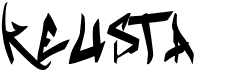 preview image of the Keusta font