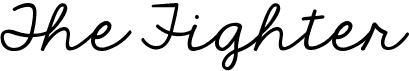 preview image of the KG The Fighter font