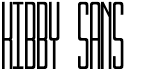 preview image of the Kibby Sans font