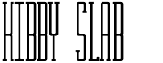 preview image of the Kibby Slab font