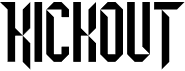 preview image of the Kickout font
