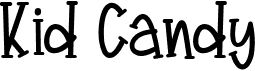 preview image of the Kid Candy font