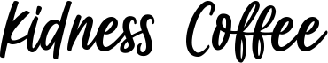 preview image of the Kidness Coffee font