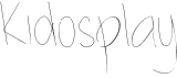 preview image of the Kidosplay font