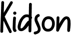 preview image of the Kidson font
