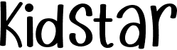 preview image of the Kidstar font