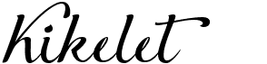 preview image of the Kikelet font