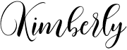 preview image of the Kimberly font