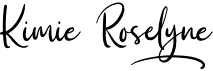 preview image of the Kimie Roselyne font