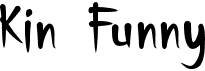 preview image of the Kin Funny font