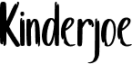 preview image of the Kinderjoe font