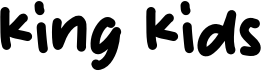 preview image of the King Kids font