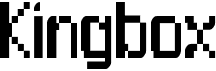 preview image of the Kingbox font