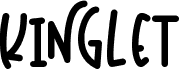 preview image of the Kinglet font