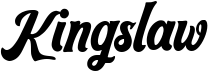 preview image of the Kingslaw font