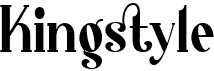 preview image of the Kingstyle font