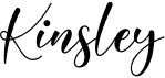 preview image of the Kinsley font
