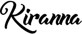 preview image of the Kiranna font