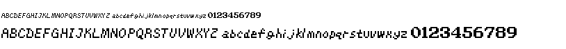 preview image of the Kirby's Adventure font