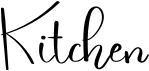preview image of the Kitchen font