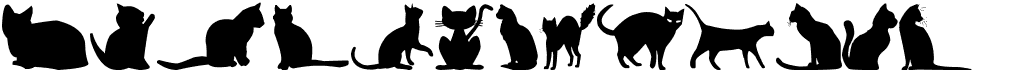 preview image of the Kitty Cats TFB font