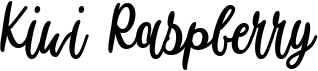 preview image of the Kiwi Raspberry font