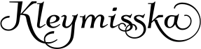 preview image of the Kleymisska font
