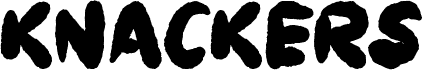 preview image of the Knackers font