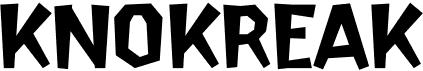 preview image of the Knokreak font