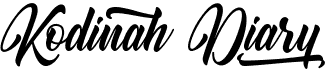 preview image of the Kodinah Diary font