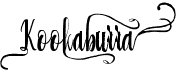 preview image of the Kookaburra font